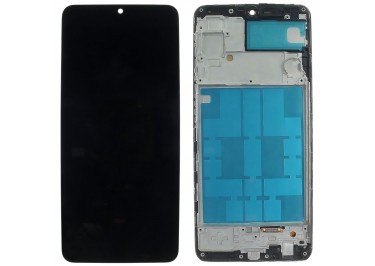 Дисплей для Samsung SM-A225 Galaxy A22 4G (2021) + тачскрин + рамка (черный), In-Cell