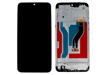 Дисплей для Samsung SM-A107 Galaxy A10S (2019) + тачскрин + рамка (черный), ориг