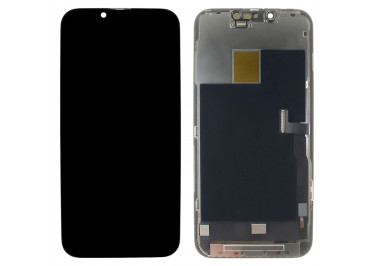 Дисплей для iPhone 13 Pro + тачскрин + рамка (черный), OLED JCID (Diagnosable Screen, без ошибки) 120Hz