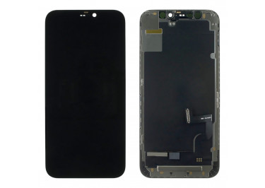 Дисплей для iPhone 12 mini + тачскрин + рамка (черный), OLED JCID  (Diagnosable Screen, без ошибки)