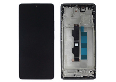Дисплей для Xiaomi Redmi Note 13 Pro 4G + тачскрин + рамка (лаванда), Full ORIG