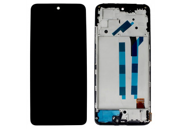 Дисплей для Xiaomi Redmi Note 11 Pro 4G / Note 11 Pro 5G + тачскрин + рамка (черный), ORIG