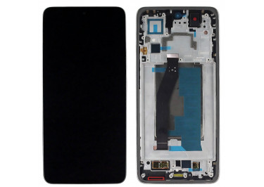 Дисплей для Xiaomi 14T + тачскрин + рамка (серый), Full ORIG