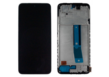 Дисплей для Xiaomi Redmi Note 12S + тачскрин + рамка (черный), OLED LCD