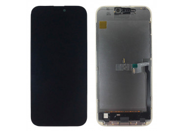 Дисплей для iPhone 16 Pro Max + тачскрин + рамка (черный), OLED DD (шлейф IC) 120Hz