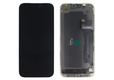 Дисплей для iPhone 17 Pro Max + тачскрин + рамка (черный), OLED DD (шлейф IC) 120Hz