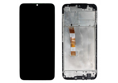 Дисплей для Realme Narzo 50A (RMX3430) + тачскрин + рамка (черный), Full ORIG