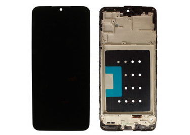 Дисплей для Samsung SM-A165 Galaxy A16 4G (2024) + тачскрин + рамка (черный), In-Cell