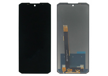 Дисплей для Doogee S200 Max + тачскрин (черный), ориг