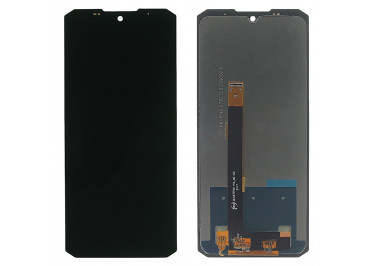 Дисплей для Doogee S200 Plus + тачскрин (черный), ориг