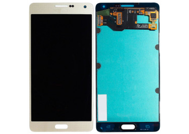 Дисплей для Samsung SM-A700 Galaxy A7 + тачскрин (золото), ОРИГ100%