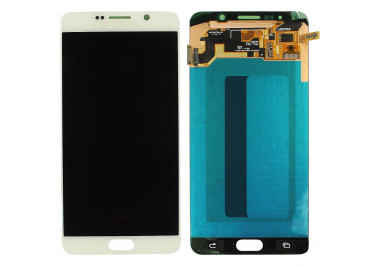 Дисплей для Samsung SM-N920 Galaxy Note 5 + тачскрин (белый), ОРИГ100%