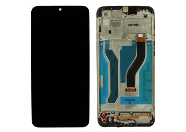 Дисплей для Samsung SM-A107 Galaxy A10S (2019) + тачскрин + рамка (черный), ОРИГ100%