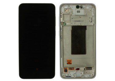 Дисплей для Samsung SM-A366 Galaxy A36 5G (2025) + тачскрин + рамка (лаванда), ОРИГ100%