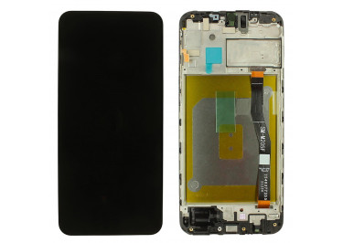 Дисплей для Samsung SM-M205 Galaxy M20 (2019) + тачскрин + рамка (черный), ОРИГ100%