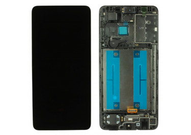 Дисплей для Samsung SM-A013 Galaxy A01 Core (2020) + тачскрин + рамка (черный), ОРИГ100%