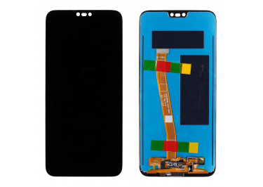 Дисплей для Huawei Honor 10 / 10 Premium + тачскрин + сканер отпечатка пальца (черный), Full ORIG