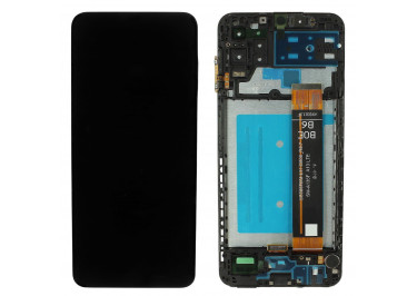 Дисплей для Samsung SM-A135 / A137 / M135 Galaxy A13 / A13 4G / M13 (2022) + тачскрин + рамка (черный), ОРИГ100%