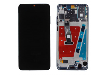 Дисплей для Huawei P30 Lite New Edition / Honor 20 Lite (6,15") / 20S + тачскрин + рамка (синий), Full ORIG