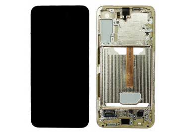 Дисплей для Samsung SM-S906 Galaxy S22 Plus 5G + тачскрин + рамка (фиолетовый), ОРИГ100%