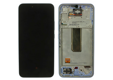 Дисплей для Samsung SM-A346 Galaxy A34 5G (2023) + тачскрин + рамка (лаванда), ОРИГ100%