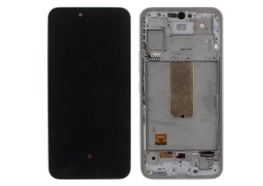 Дисплей для Samsung SM-A546 Galaxy A54 5G (2023) + тачскрин + рамка (белый), ОРИГ100%