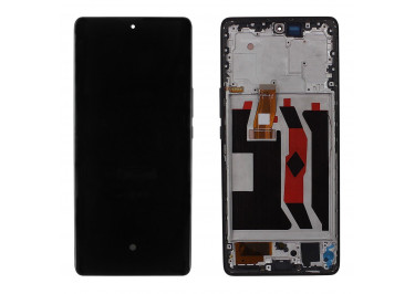 Дисплей для Huawei Honor X9a / X40 / Magic 5 Lite + тачскрин + рамка (черный), Full ORIG