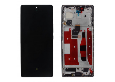 Дисплей для Huawei Honor 70 + тачскрин + рамка (черный), Full ORIG