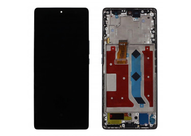 Дисплей для Huawei Honor 60 SE + тачскрин + рамка (черный), Full ORIG