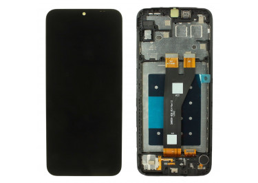 Дисплей для Samsung SM-A146P Galaxy A14 5G (2023) + тачскрин + рамка (черный), ОРИГ100%