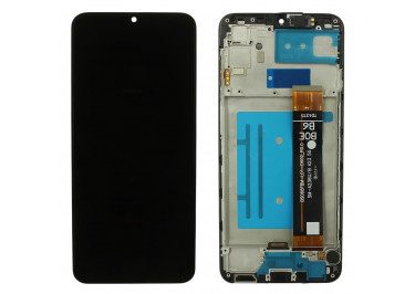 Дисплей для Samsung SM-A236 Galaxy A23 5G (2022) + тачскрин + рамка (черный), ОРИГ100%