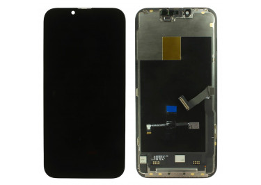 Дисплей для iPhone 13 Pro + тачскрин + рамка (черный), JK (шлейф IC)