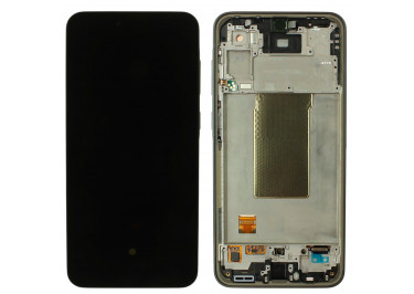 Дисплей для Samsung SM-A366 Galaxy A36 5G (2025) + тачскрин + рамка (черный), ОРИГ100%