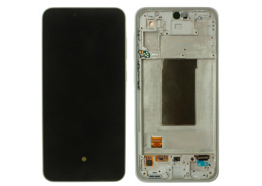 Дисплей для Samsung SM-A366 Galaxy A36 5G (2025) + тачскрин + рамка (серый), ОРИГ100%