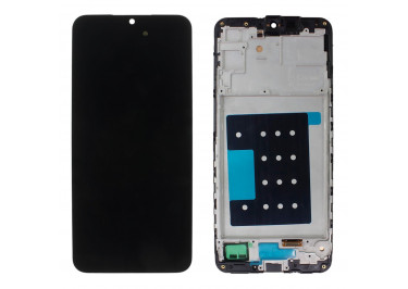 Дисплей для Samsung SM-A166 Galaxy A16 5G (2024) + тачскрин + рамка (черный), OLED LCD