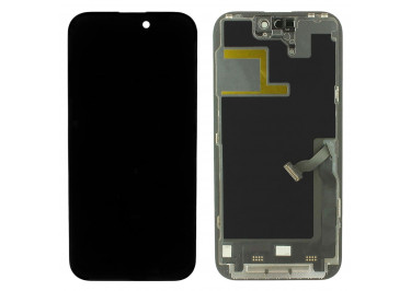 Дисплей для iPhone 14 Pro + тачскрин + рамка (черный), In-Cell