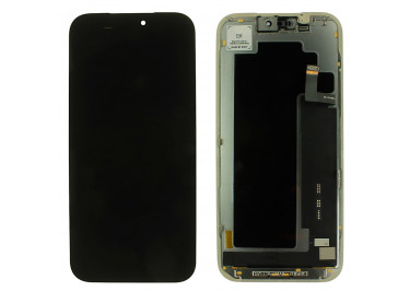 Дисплей для iPhone 17 Pro Max + тачскрин + рамка (черный), SOFT OLED GX (шлейф IC) 120Hz