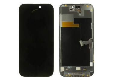 Дисплей для iPhone 14 Pro + тачскрин + рамка (черный), SOFT OLED JCID (Diagnosable Screen, без ошибки) 120Hz