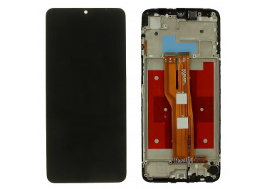Дисплей для Samsung SM-A075 Galaxy A07 4G (2025) + тачскрин + рамка (черный), ОРИГ100%