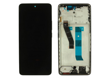Дисплей для Xiaomi Redmi Note 15 4G + тачскрин + рамка (черный), Full ORIG