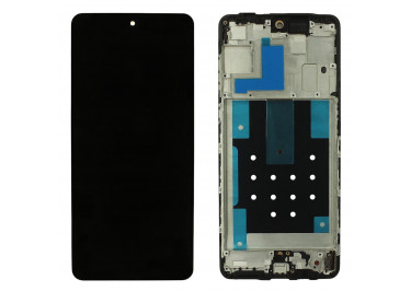 Дисплей для Samsung SM-M556 Galaxy M55 5G (2025) + тачскрин + рамка (черный), In-Cell