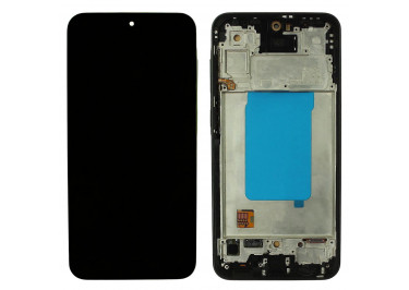 Дисплей для Samsung SM-A366 Galaxy A36 5G (2025) + тачскрин + рамка (черный), In-Cell