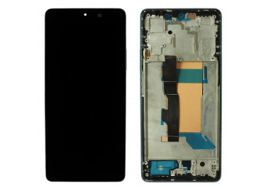 Дисплей для Xiaomi Poco F5 + тачскрин + рамка (синий), Full ORIG