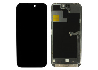 Дисплей для iPhone 14 Pro Max + тачскрин + рамка (черный), In-Cell