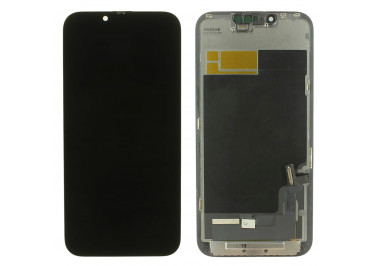 Дисплей для iPhone 13 + тачскрин + рамка (черный), OLED JCID (Diagnosable Screen, без ошибки)