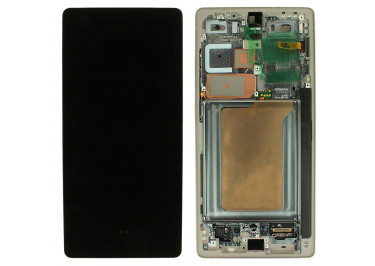 Дисплей для Samsung SM-S938 Galaxy S25 Ultra + тачскрин + рамка (серый титан), ОРИГ100%