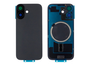 Задняя крышка для iPhone 17 (черный) в сборе, ориг
