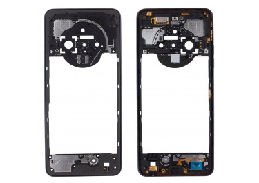 Средняя часть корпуса для Tecno Spark 30 4G (KL6) (черный)