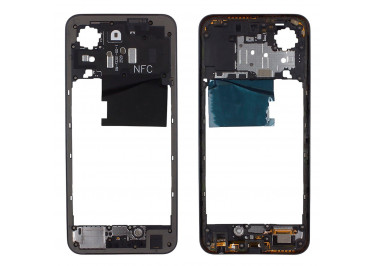 Средняя часть корпуса для Tecno Spark 40 4G (KM5) (черный)