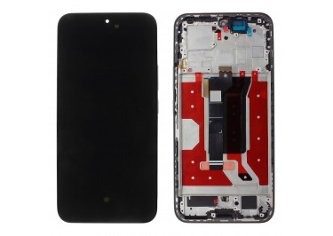 Дисплей для Huawei Honor 400 + тачскрин + рамка (черный), Full ORIG
